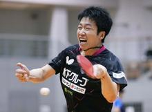 卓球、水谷が久々大会で実戦勘 五輪代表、２日間で６試合