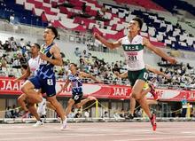 男子１００ｍ、山県らが決勝へ 陸上の日本選手権開幕