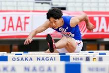 陸上、泉谷駿介が日本新で五輪へ １１０ｍ障害、日本選手権最終日
