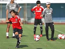 サッカー２２選手が全練習を消化 女子日本代表