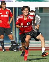 サッカー２２選手が全練習を消化 女子日本代表