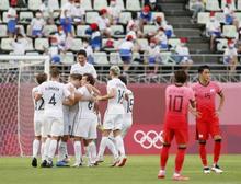 日本、初戦の南アに１―０で勝つ サッカー男子・２２日