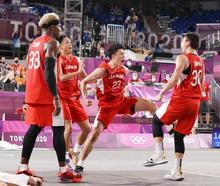 日本は男女とも１勝１敗、１次Ｌ バスケ３人制・２４日
