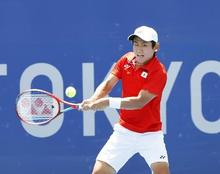 西岡良仁が１回戦敗退 テニス・２５日