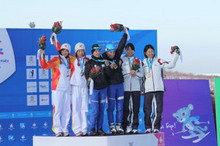 【アジア冬季大会】2月1日、日本代表選手団は金メダル1、銀メダル2、銅メダル5を獲得