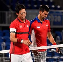 錦織圭、準々決勝でジョコに敗退 テニス・２９日