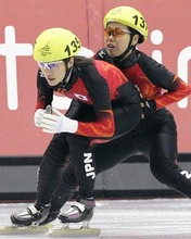 【ショートトラック】女子3000ｍリレー、日本チームは決勝進出ならず