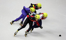 【ショートトラック】男子1500ｍで寺尾選手が9位