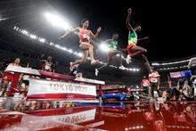 ３０００ｍ障害で三浦７位 陸上・２日