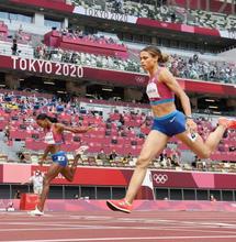 泉谷と金井、初の決勝に届かず 陸上・４日