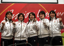 【カーリング】女子チームの記者会見