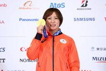 【メダリスト会見】レスリング・川井友香子選手「練習で反復してきたことが試合で出せた」