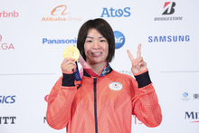 【メダリスト会見】レスリング・川井梨紗子選手「友香子がいてくれたから、ここまでやってこられた」