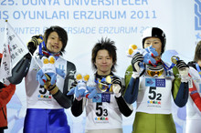 【ユニバーシアード冬季大会】2月3日、日本代表選手団は、金メダル1を獲得