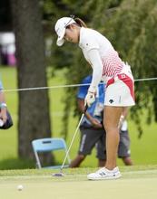 ゴルフ女子、稲見萌寧が銀メダル ２２歳、五輪表彰台は日本初