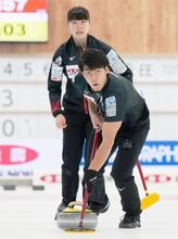 松村千秋・谷田康真組が代表に カーリング混合ダブルス