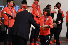 「第32回オリンピック競技大会オリンピック特別賞表彰式」ならびに「応援ありがとうTOKYO2020」を開催
