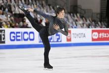 宇野昌磨がＳＰ２位、佐藤駿５位 北京五輪シーズンＧＰ初戦