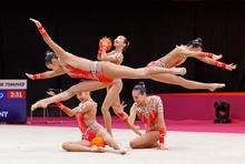 新体操、日本は団体総合で４位 世界選手権第３日