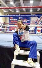 岡沢セオン、２大会連続８強 ボクシング男子世界選手権