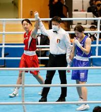 五輪「金」の入江聖奈がＶ 全日本ボクシング、フェザー級