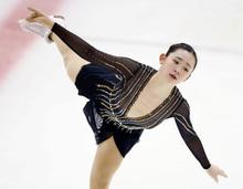 フィギュア女子、坂本花織が初Ｖ 日本学生氷上選手権最終日