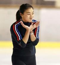 坂本花織、北京五輪「楽しみ」 フィギュア団体にも意欲