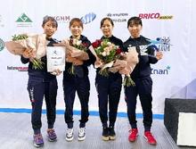 フェンシングＷ杯連続２位 女子フルーレ、１２月に続き