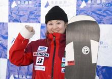 スノーボードクロス高原が決意 五輪代表「日本人でも戦える」