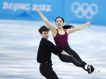 アイスダンスの小松原組が初練習 「競技人生で一番きれいな氷」