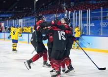 日本、初戦でスウェーデンに勝利 アイスホッケー・３日