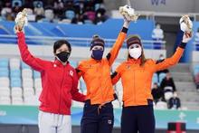 高木美帆「銀」、冬季最多４個目 フィギュア「銅」、ジャンプ４位