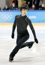 羽生、４回転半ジャンプを練習 日本勢、１０日フリーで金に挑む