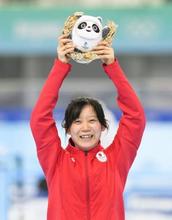 スピード５００ｍ高木美帆「銀」 女子最多メダル５個、小平１７位