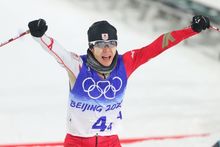 【メダリスト会見】ノルディック複合団体・渡部暁斗選手「競技としての面白さが伝わるのも大事」