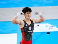 五輪王者の橋本大輝が２連覇 全日本体操、神本雄也２位