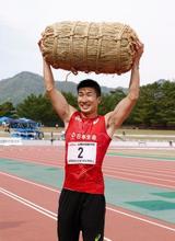 陸上、桐生が１０秒１８で優勝 出雲大会、男子１００メートル