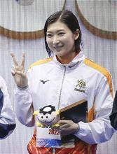 池江璃花子、２種目代表入り確実 競泳の日本選手権