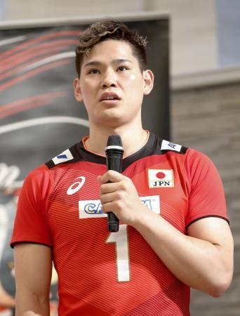 バレー西田「五輪へ貪欲に進む」 男子日本代表