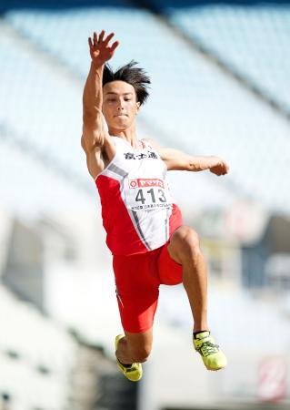 田中５０００Ｖ、２種目代表 陸上、広中や幅跳び橋岡も