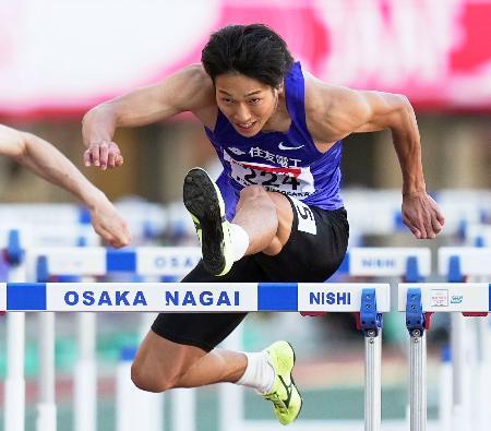 田中５０００Ｖ、２種目代表 陸上、広中や幅跳び橋岡も