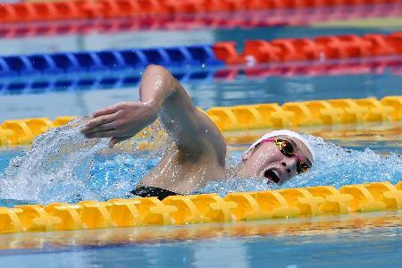 池江璃花子、今年は「肉体強化」 競泳、世界選手権に刺激