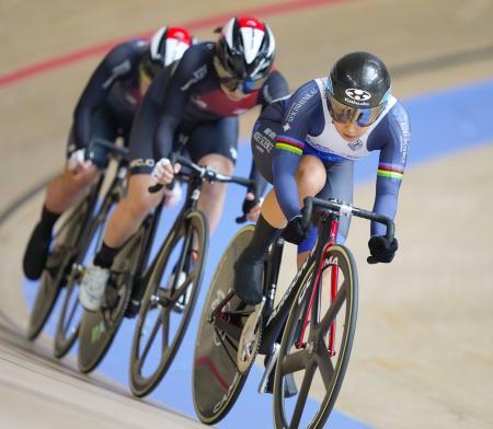 五輪銀の梶原が５度目Ｖ 全日本自転車第２日