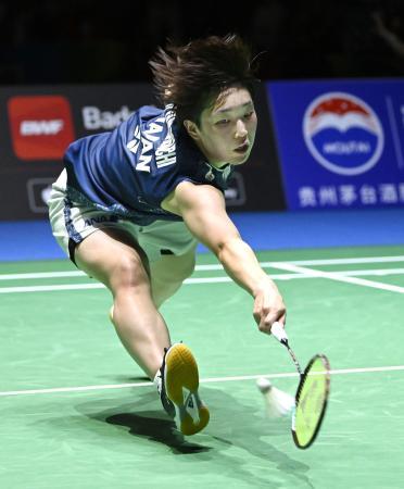 山口茜が女子シングルス２連覇 世界バドミントン、ワタガシは銀