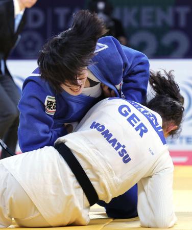 世界柔道、新添左季が「銅」 田中志歩は3位決定戦で敗れる｜JOC