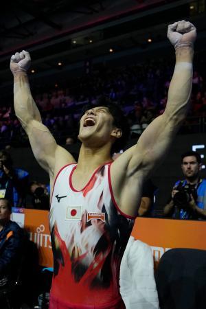 ２１歳橋本が世界体操初優勝 五輪と２冠、内村以来の快挙