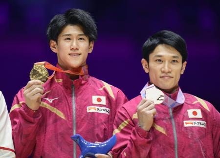 ２１歳橋本が世界体操初優勝 五輪と２冠、内村以来の快挙
