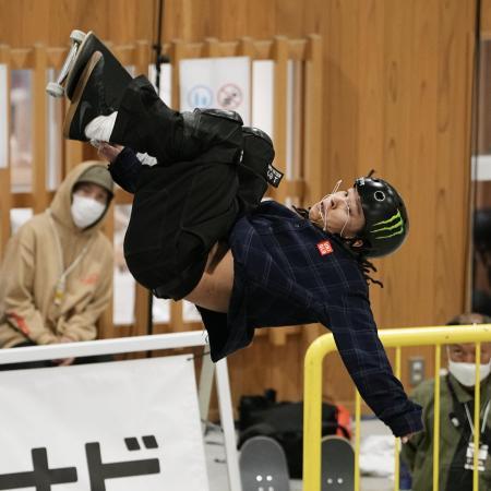 平野歩夢、パーク予選で首位 スケボー日本選手権第２日
