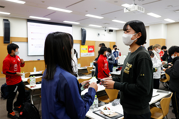 TEAM JAPANとして世界で戦うアスリートを目指して「令和4年度オリンピック有望選手研修会」を開催