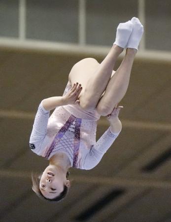 世界女王の森が優勝 ジャパンＯＰトランポリン